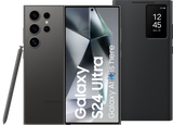 Samsung Galaxy S24 Ultra 1TB Zwart 5G + Smart View Book Case Zwart