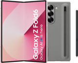 Samsung Galaxy Z Fold 6 256GB Roze 5G + Samsung Back Cover met S Pen Grijs